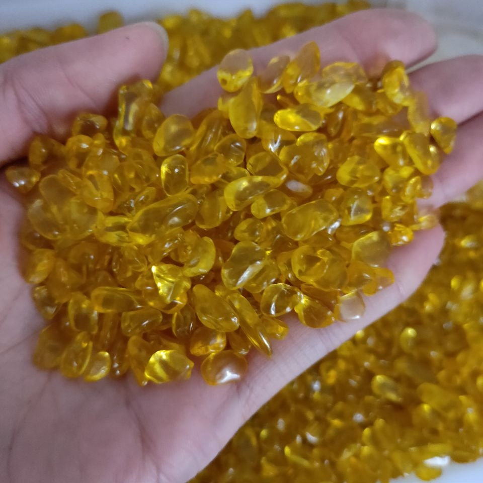 Natural Minerals Natural Citrine Meditation Stones Gravel Specimen Crystal Stone Crystal Rock