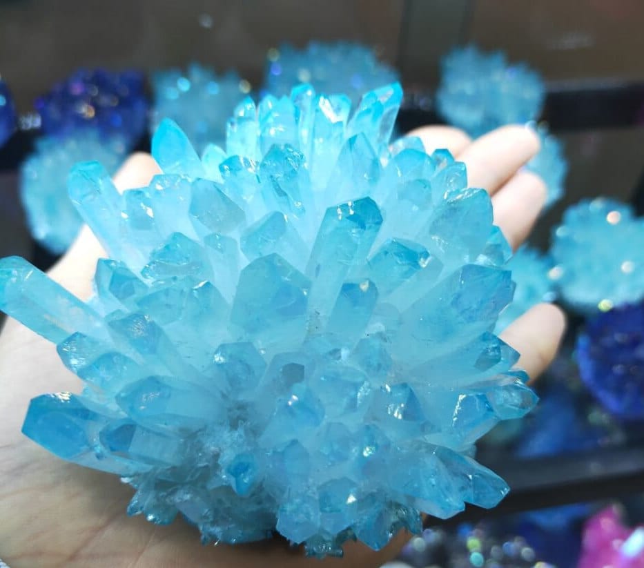 Open Throat Chakra Lemurian Seed Prism For Throat Chakra Crystals Manifesting Crystals For Affirm