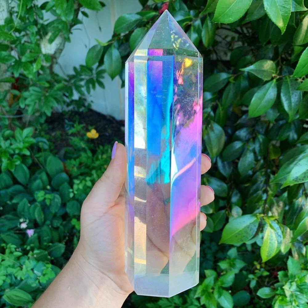 White Electroplated Valentines Gift Valentines Day Gift Transparent Crystal Smelting Stone Raw Quartz Crystal Raw Crystals Rare Beautiful Quartz Crystal