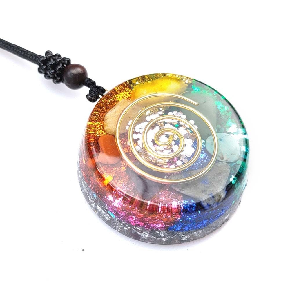 Gift For Wife Gift For Her Gemstone Crystal Pendant Crystal Chakra Necklace