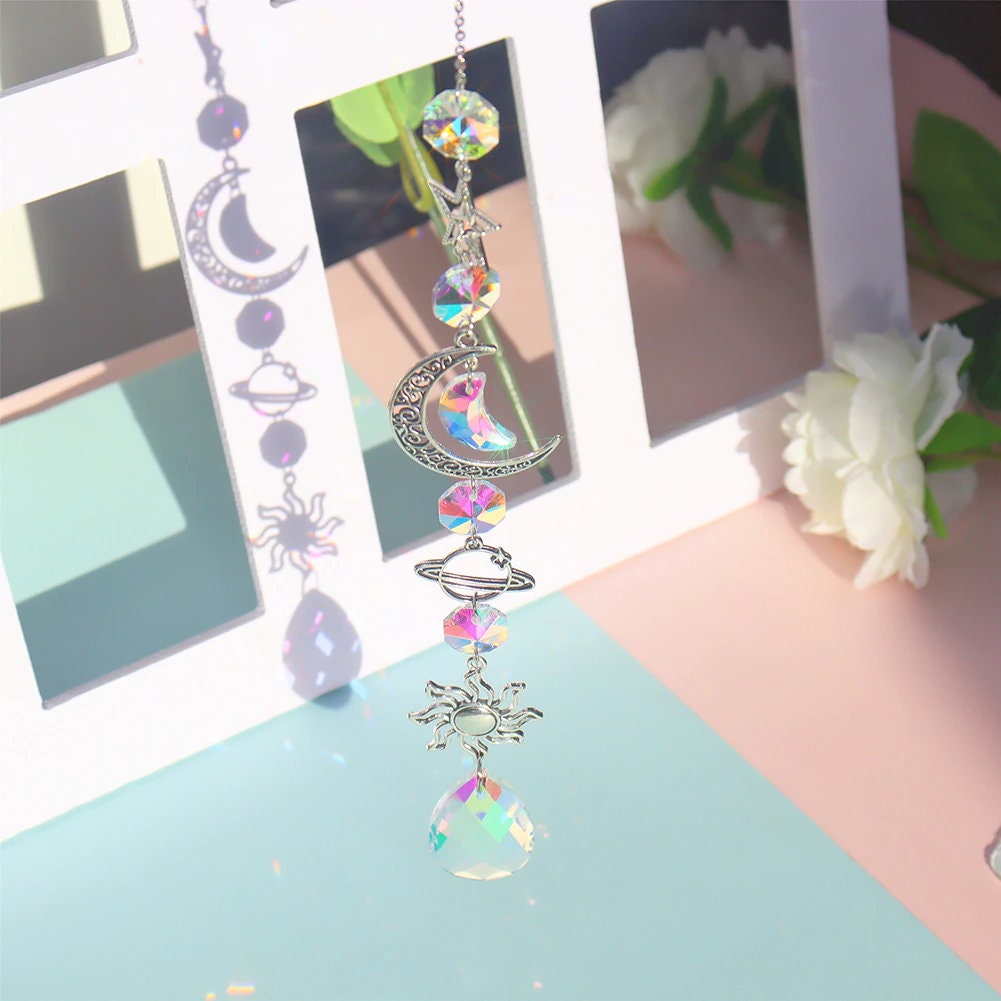 Valentine's Day Gift Sun Catcher Rainbow Chaser Moon Catcher