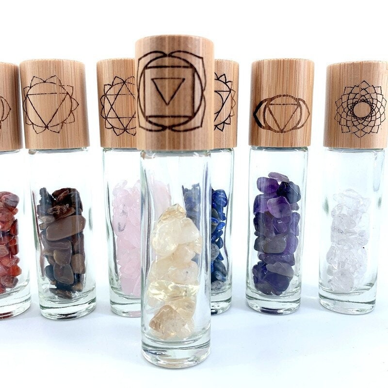Roller Bottle Raw Quartz Crystal Raw Crystals Rare Beautiful Quartz Crystal Phantom Quartz Natural Crystal Manifestation Stones