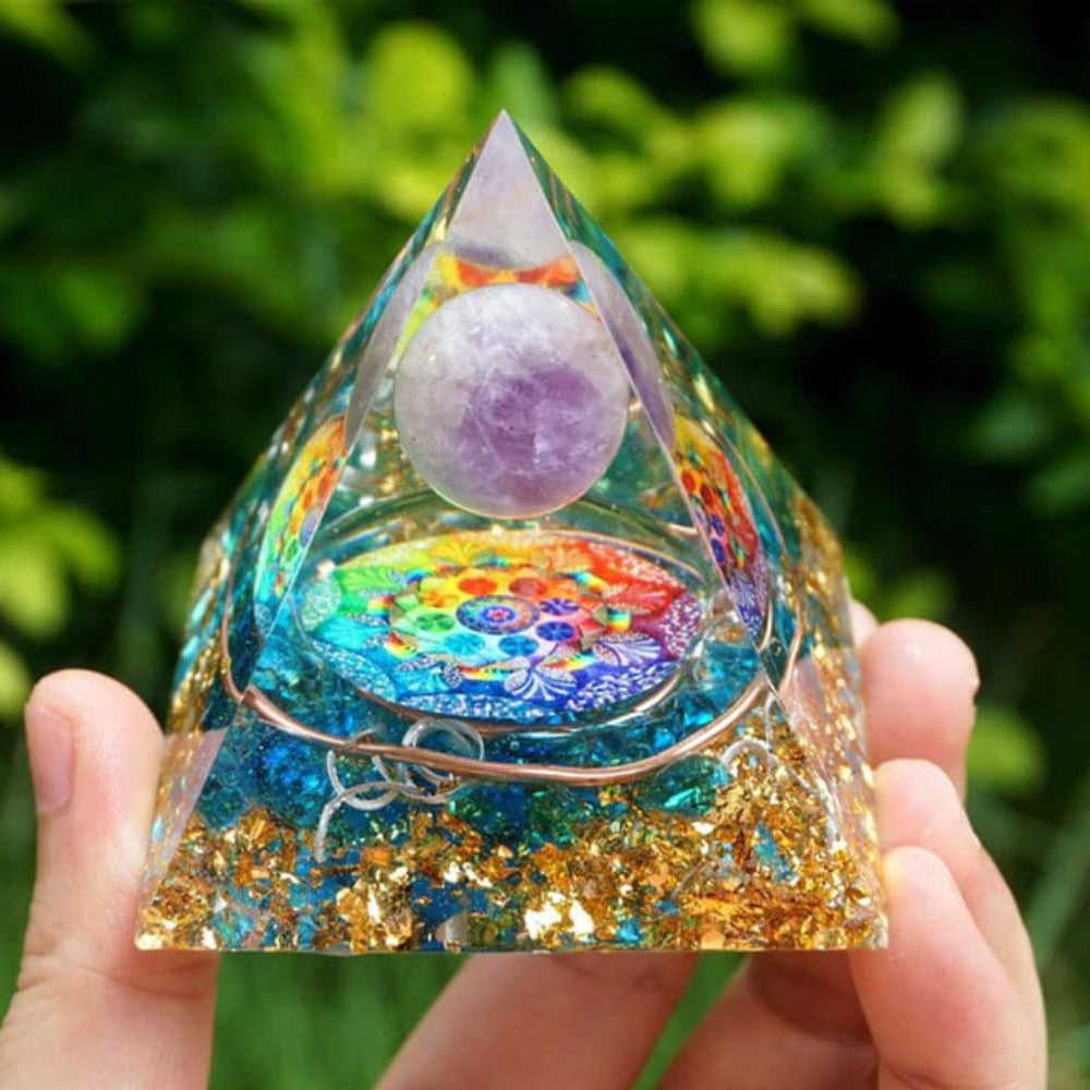 Tiger Eye Pyramid Raw Quartz Crystal Raw Crystals Rare Beautiful Quartz Crystal Pyramid Stone Pyramid Crystal Phantom Quartz