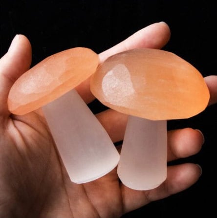 Selenita Crystal Reiki Healing Quartz Crystal Polished Stones