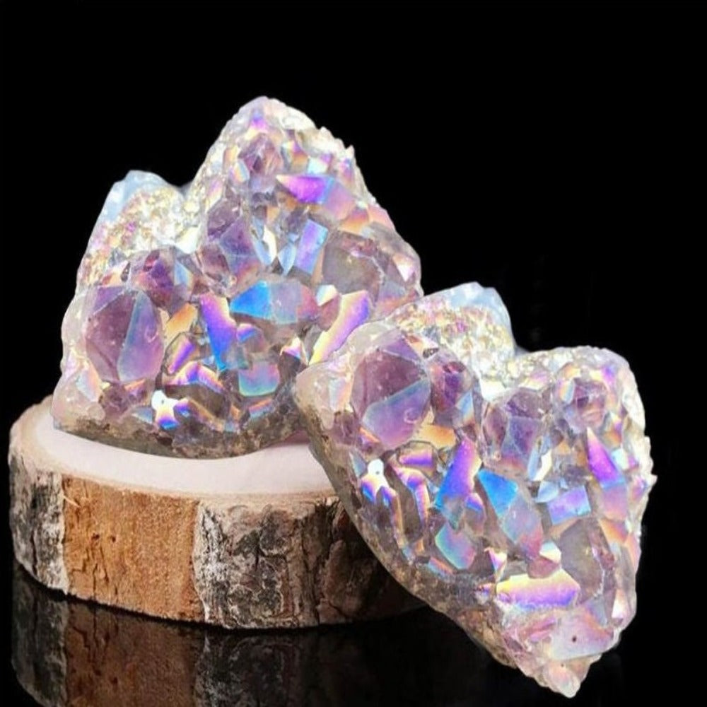 Healing Stone Healing Ornaments Crystals Crystal Quartz Christmas Gift Angel Aura Quartz amethyst