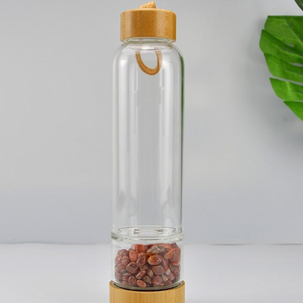 Water Bottles Water Bottle Raw Quartz Crystal Raw Crystals Quartz Crystal Phantom Quartz Natural Crystal Manifestation Stones