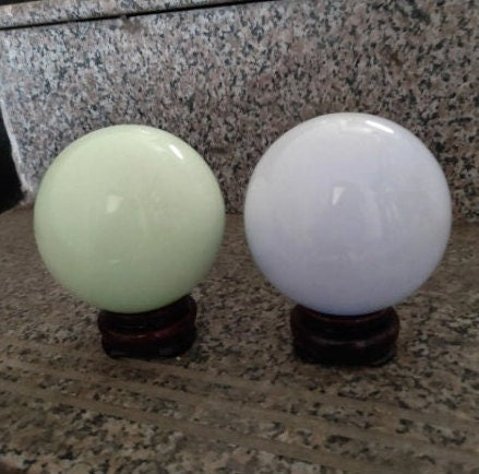 Home Decor Healing Crystal Lamp Crystal Lamp Crystal Ball Crystal Christmas Gift Calcite Crystal Ball Calcite Crystal Calcite Blue Blue Crystal Ball