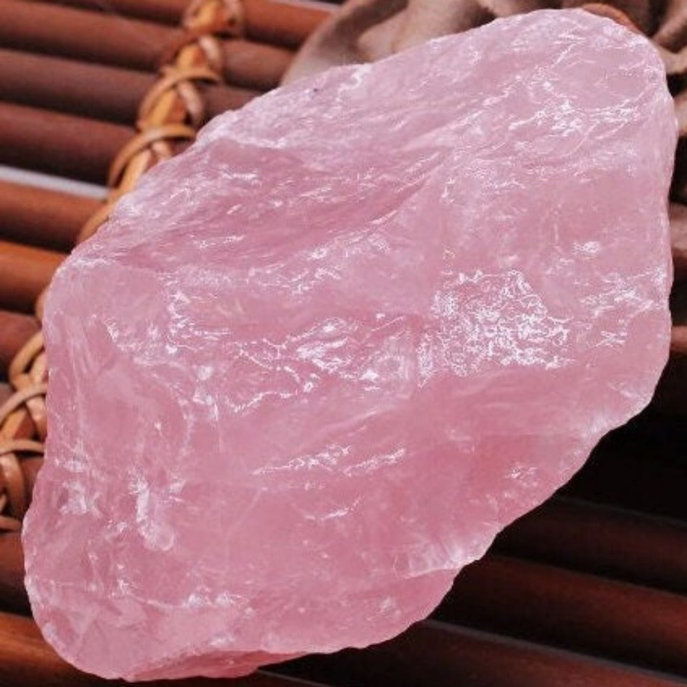 Valentines Gift Valentine's Day Gift Real Crystal Pink Crystal Stone Office Decor Natural Stone Natural Rose Quartz