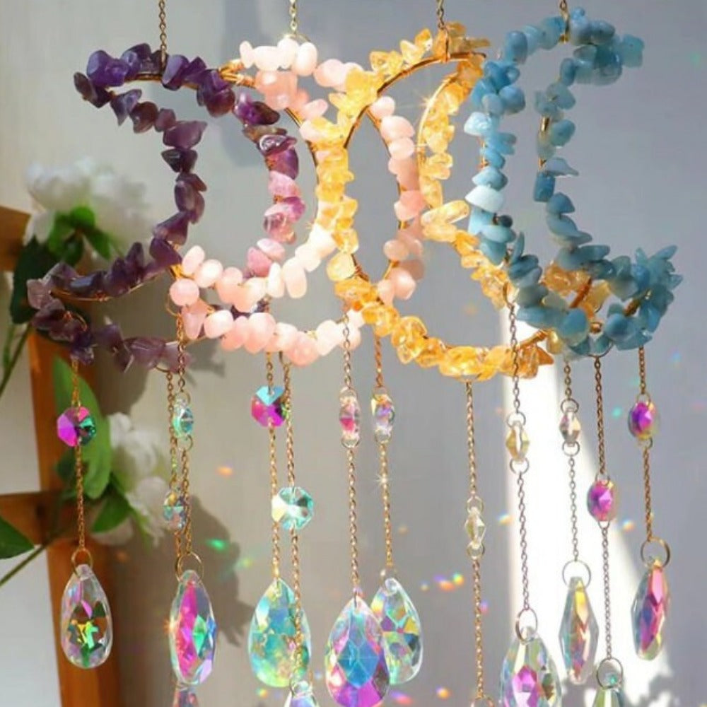 Wind Chimes Wind Chime Valentines Gift Valentines Day Gift Natural Stone Natural Raw Stone Natural Crystals house warming gift