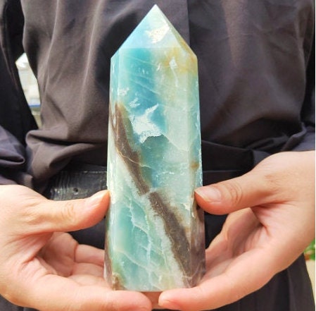 Manifestation Stones Healing Crystal Crystals Chakra Crystal Quartz Caribbean Calcite are Beautiful