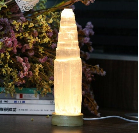 Lamps Healing Crystal Crystals Crystal Tower Crystal Lamp Christmas Gift Birthday Gift Beautiful Lamp