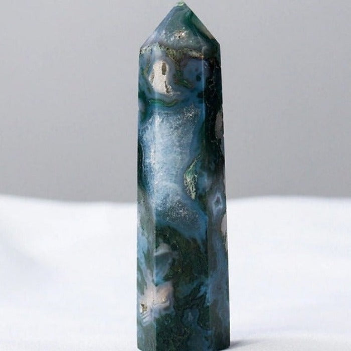 Raw Stone Raw Quartz Crystal Raw Crystals Raw Crystal Quartz Raw Crystal Ornament Natural Raw Stone Natural Moss Agate Natural Crystal Meditation Stone