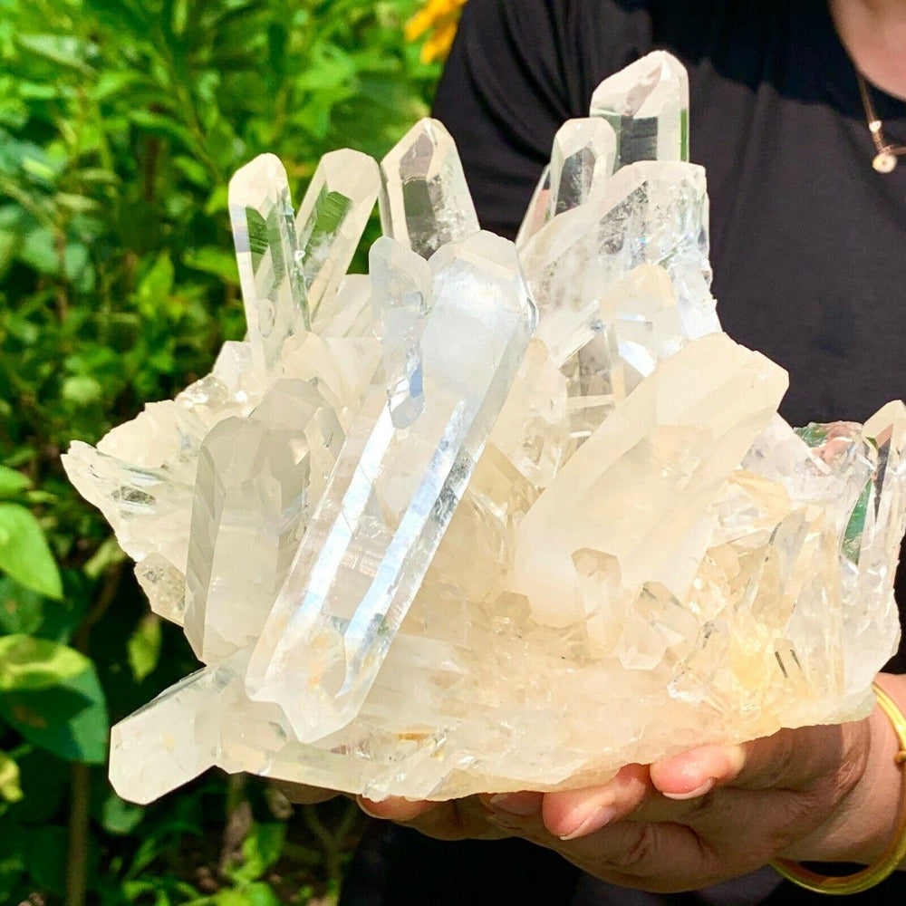 White Quartz Raw Quartz Crystal Raw Crystals Rare Beautiful Quartz Crystal Natural Crystal Manifestation Stones Home Decor