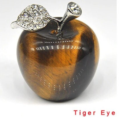 crystals craft gift Crystal Quartz Christmas Gift Apple Figurine