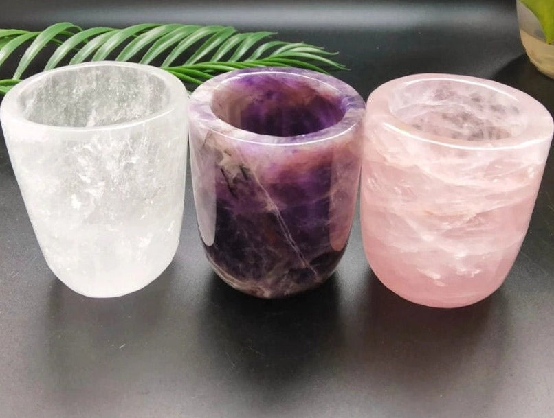 Natural Crystal Manifestation Stones Home Decor Crystal Quartz Clear quartz Christmas Gift Amethyst