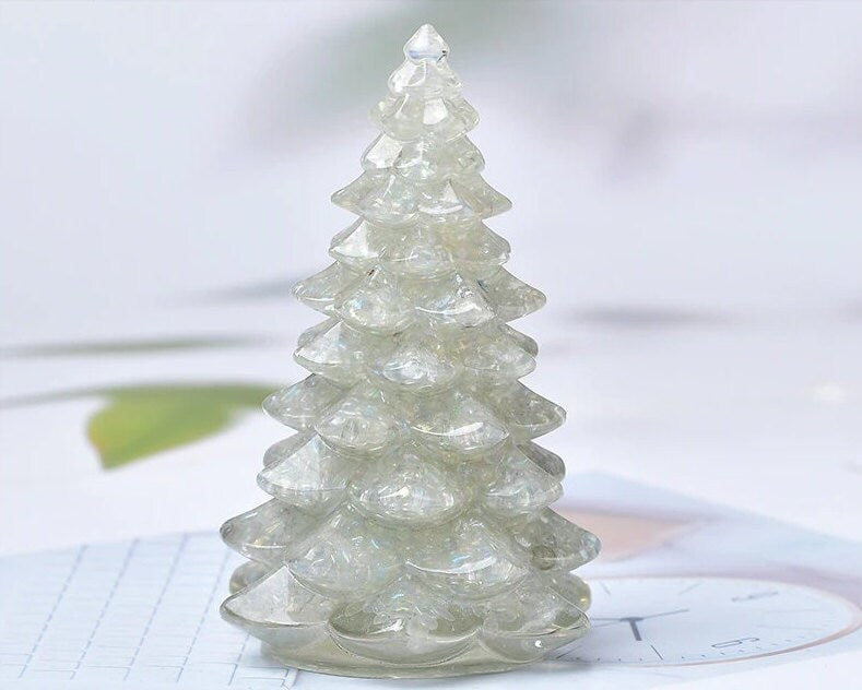Authentic Hand Crafted Crystal Manifestation Christmas Tree