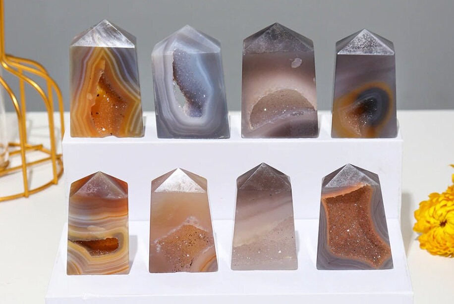Crystal Christmas Gift Agate Crystal Cave Agate Crystal