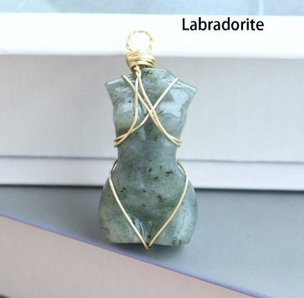 Healing Stone Gift For Her Crystal Pendant