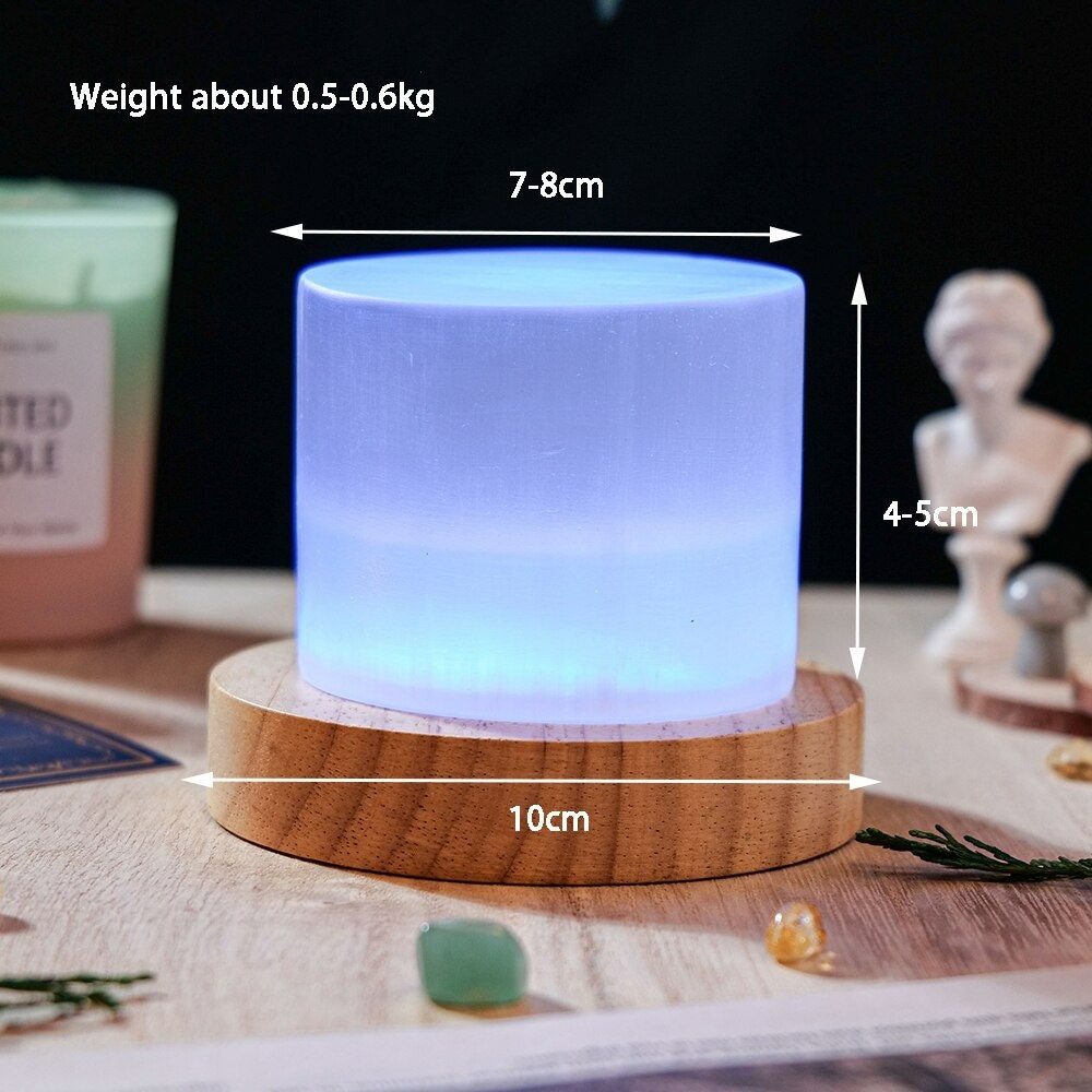Mineral Crystal Lamp Home Decor Healing Specimen Crystal Night Light Crystal Lamp Christmas Gift