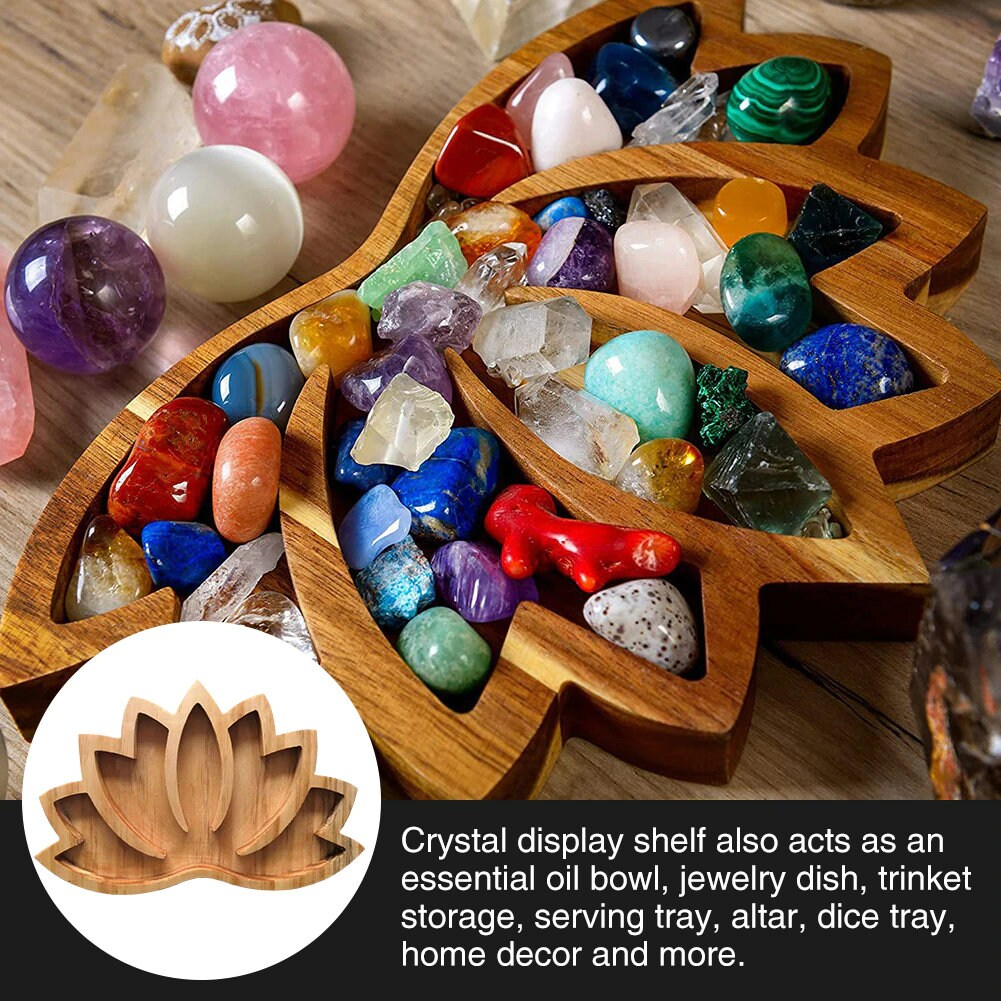 Jewelry Display Tray Gemstone Tray Natural Crystal Tray