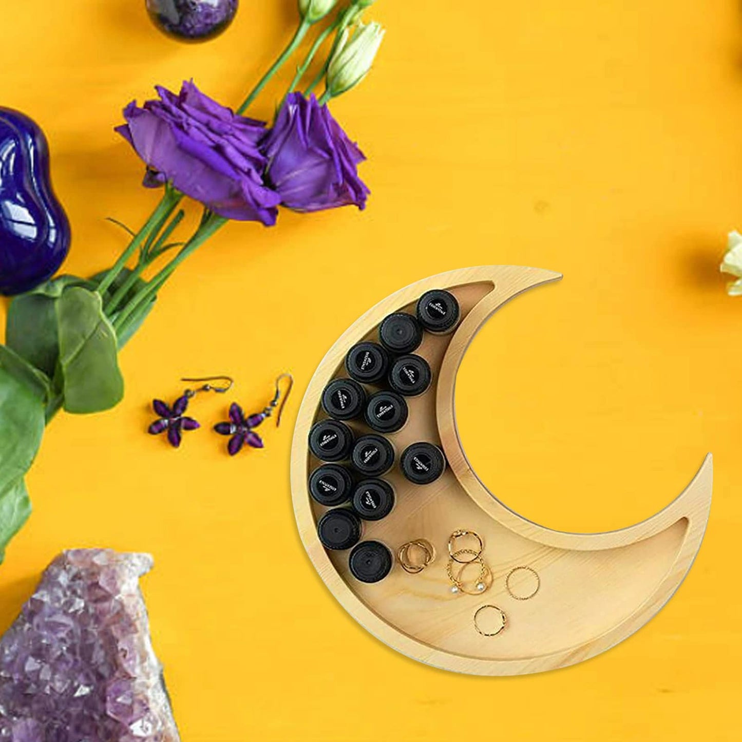 Gemstone Stones Crystals Display Tray