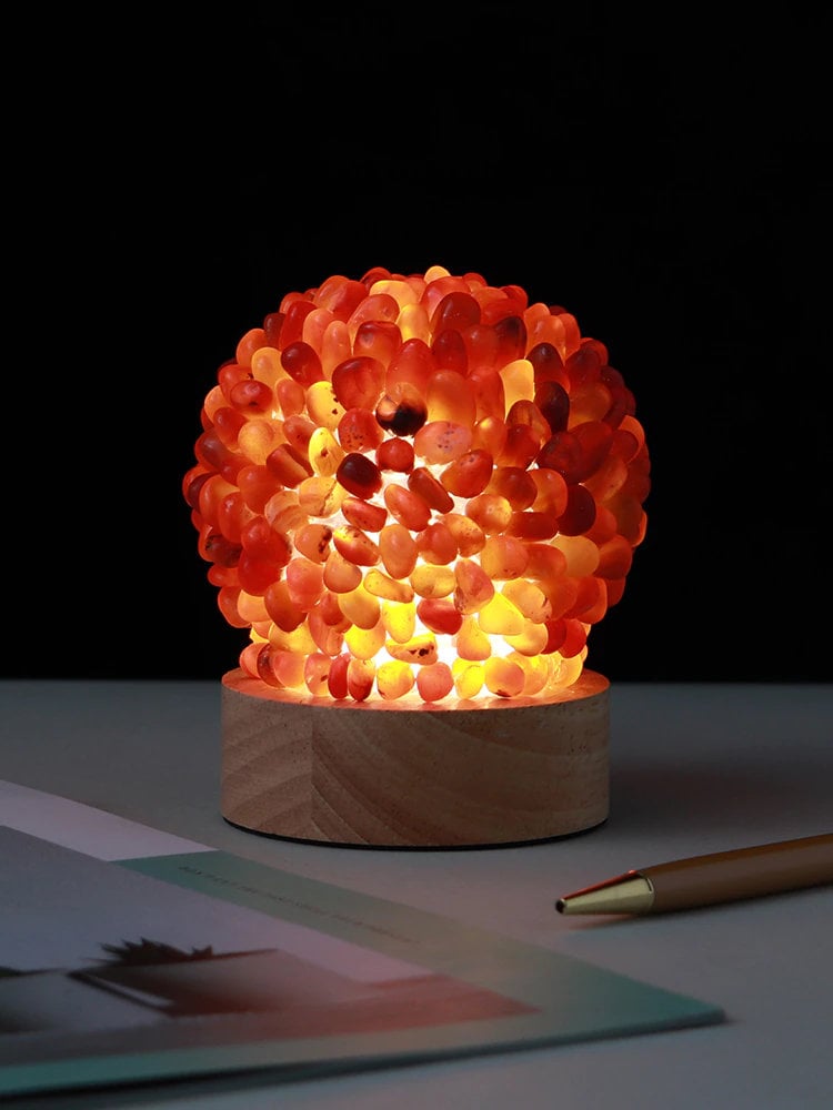 Mineral Specimen Lamp Home Decor Healing Night Light Energy Lamp Crystal Night Light Crystal Lamp Christmas Gift