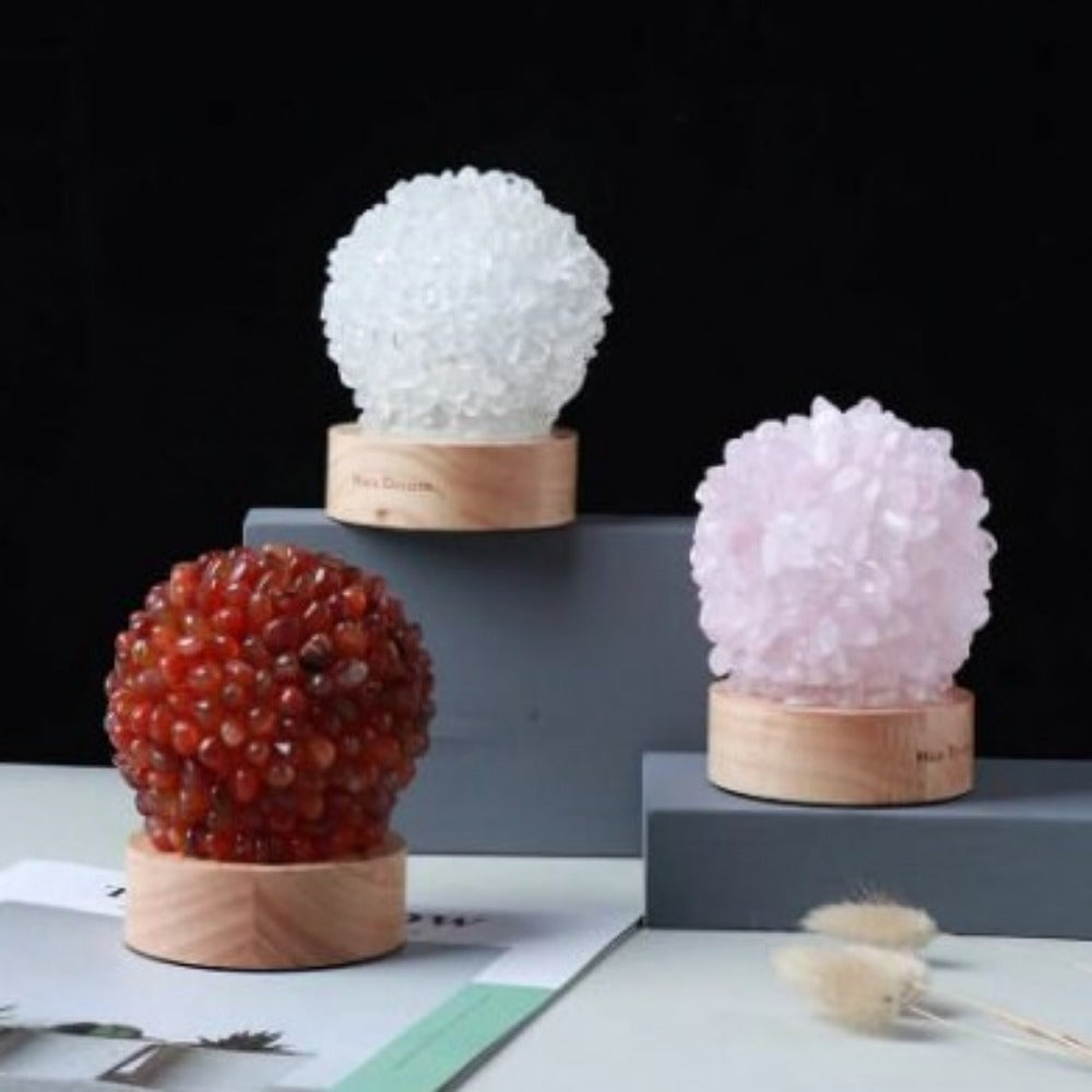 Valentine's Day Gift Valentines Day Gift Valentines Gift Reiki Cluster Night Light Natural Stone Natural Crystal Lamp Natural Crystal Mineral Specimen