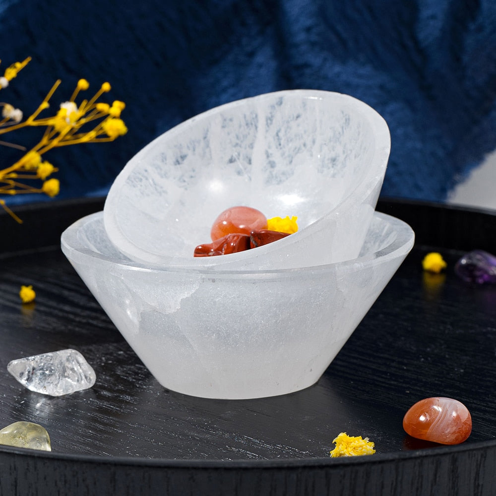 Small Bowls  Raw natural Crystal  Raw Crystal Quartz  Natural Stones  Natural Stone Decor  Natural Stone  natural selenite crystal