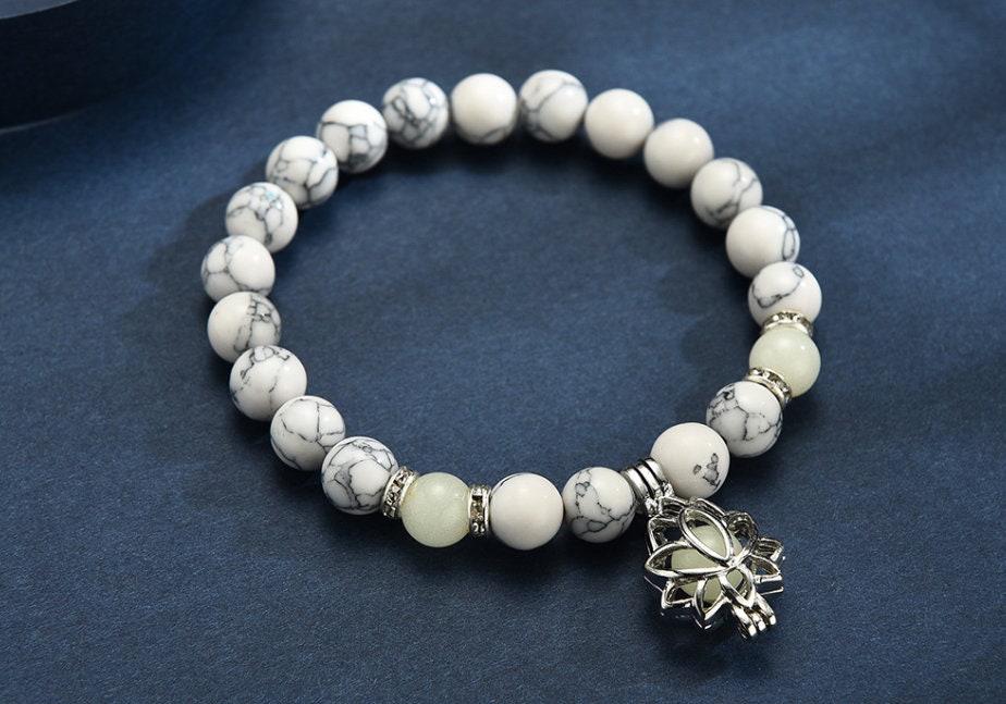 Natural Stone Healing Luminous Charm Bracelet