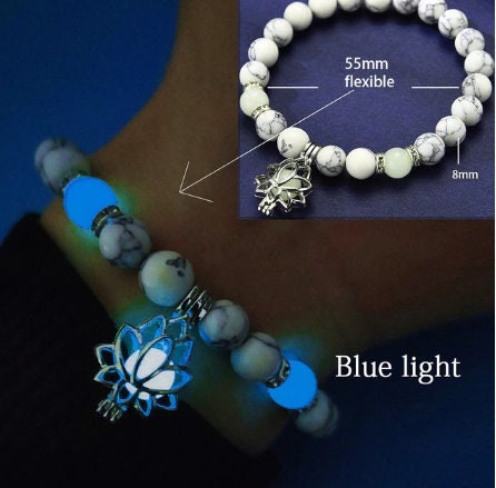 Natural Stone Healing Luminous Charm Bracelet