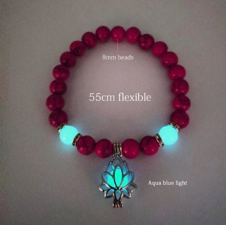 Natural Stone Healing Luminous Charm Bracelet