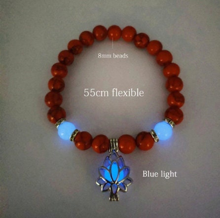 Natural Stone Healing Luminous Charm Bracelet