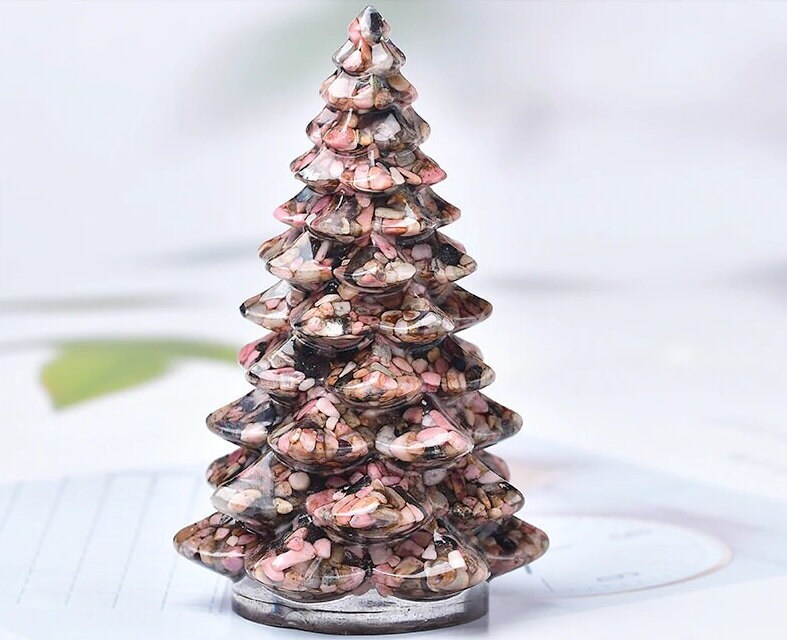 Authentic Hand Crafted Crystal Manifestation Christmas Tree