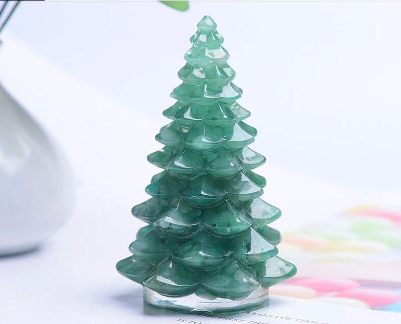 Authentic Hand Crafted Crystal Manifestation Christmas Tree