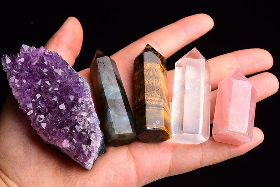 Raw Crystals, Raw Stone, Clear Quartz Crystal