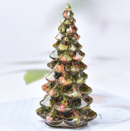 Authentic Hand Crafted Crystal Manifestation Christmas Tree