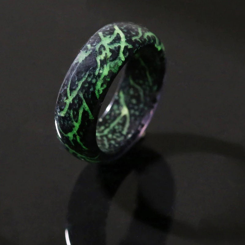 Rings  Ring Band  Men Ring  Men Jewelry  Luminous Ring