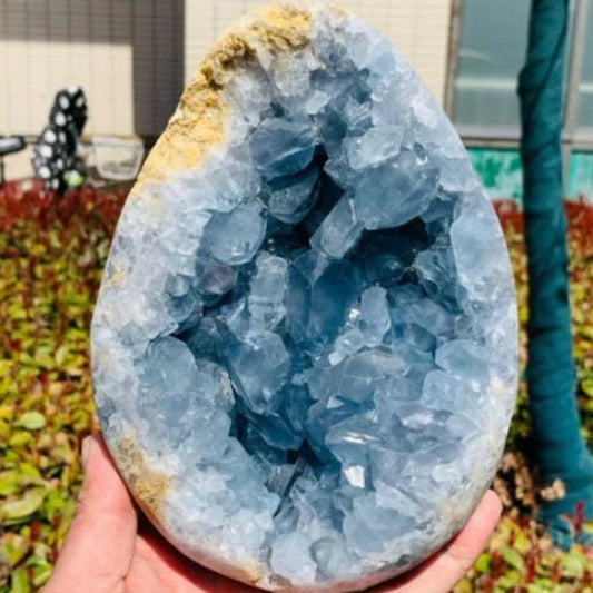Ultramarine Crystal  Raw Crystal Cluster  Natural Stone  Natural Gemstone  Natural Crystal  Madagascar Crystal  Lapis Lazuli