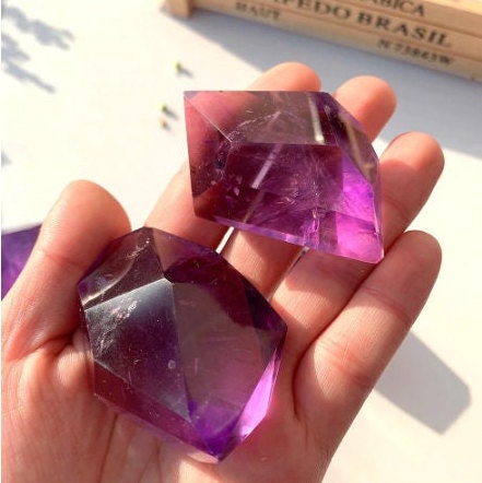 Crystal Quartz  Christmas Gift  Amethyst Polyhedron