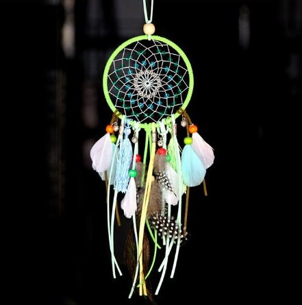 Real Feather Dream Catchers Wind Chime Home Room Décor