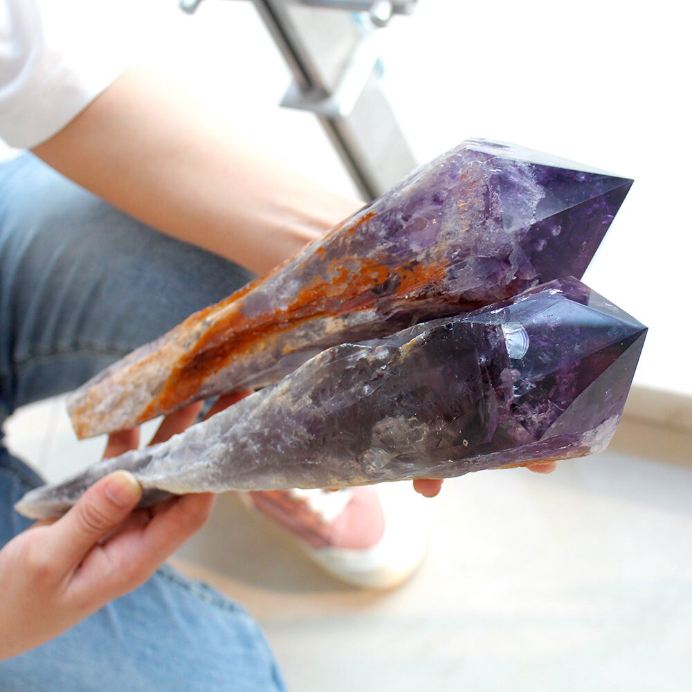 Large Natural Amethyst Raw Crystal Quartz Healing Properties