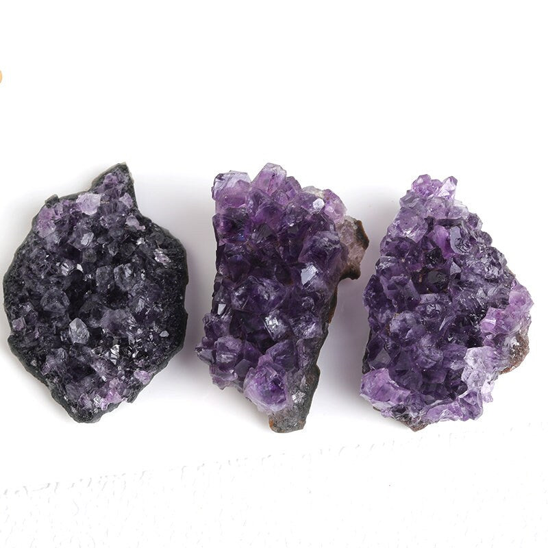 Natural Purple Amethyst Crystal Cluster Quartz